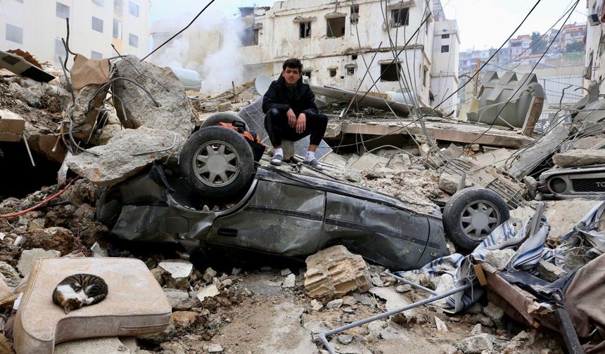 Lübnan'da İsrail saldırılarının yol açtığı büyük yıkım sürüyor