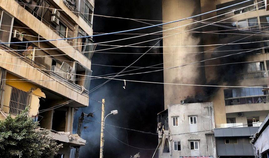 Beyrut'taki yoğun nüfuslu mahalleler, İsrail saldırılarından en çok etkilenen bölge oldu