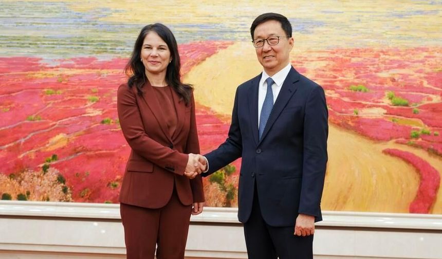 Çin Cumhurbaşkanı Yardımcısı Han, BM Genel Kurulu 80. Dönem Başkanı Baerbock ile görüştü