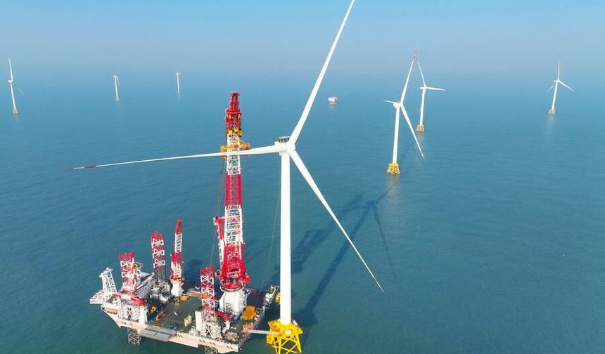 Çin'in kurulu elektrik üretim kapasitesi mart sonu itibarıyla yüzde 15,5 arttı