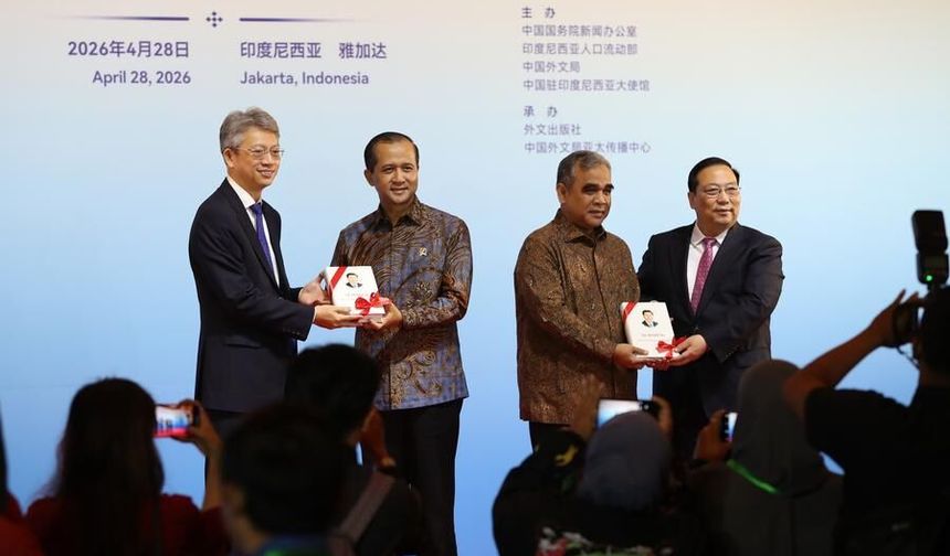 Endonezya'da 'Xi Jinping: Çin'in Yönetimi' kitabının 5. cildinin İngilizce baskısı tanıtıldı