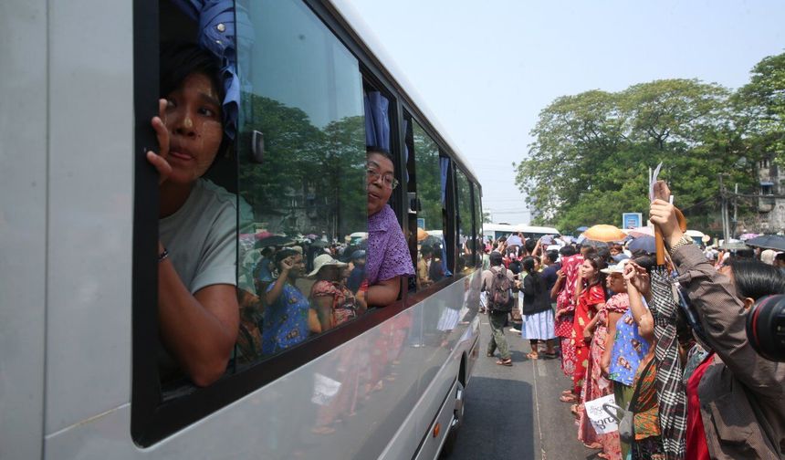 Myanmar'dan 4.500'den fazla tutuklu için af kararı