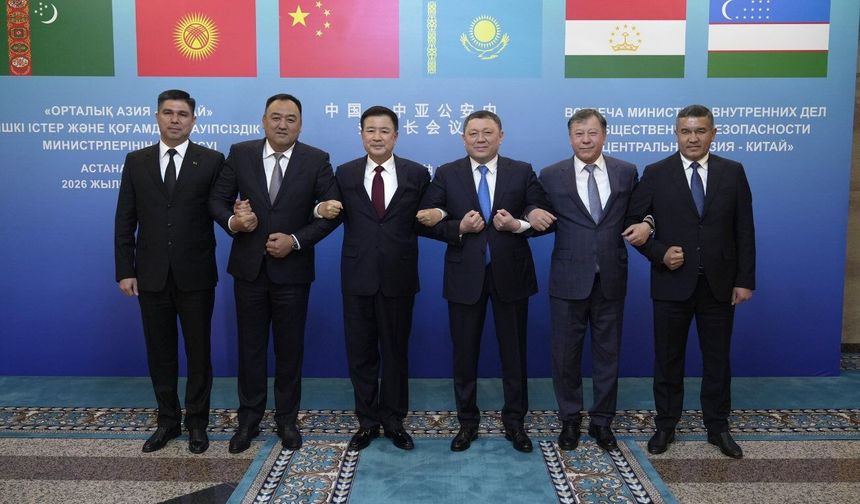 2. Çin-Orta Asya Kamu Güvenliği ve İçişleri Bakanları Konferansı Kazakistan'ın başkenti Astana'da düzenlendi