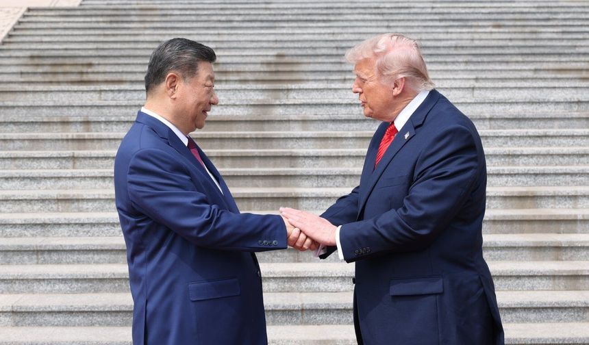 Çin Cumhurbaşkanı Xi, ABD Başkanı Trump için karşılama töreni düzenledi