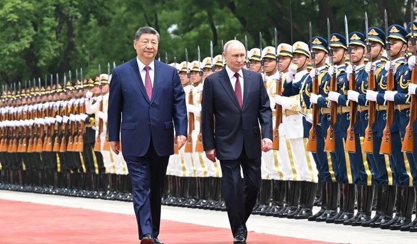 Çin Cumhurbaşkanı Xi, Rusya Devlet Başkanı Putin için karşılama töreni düzenledi