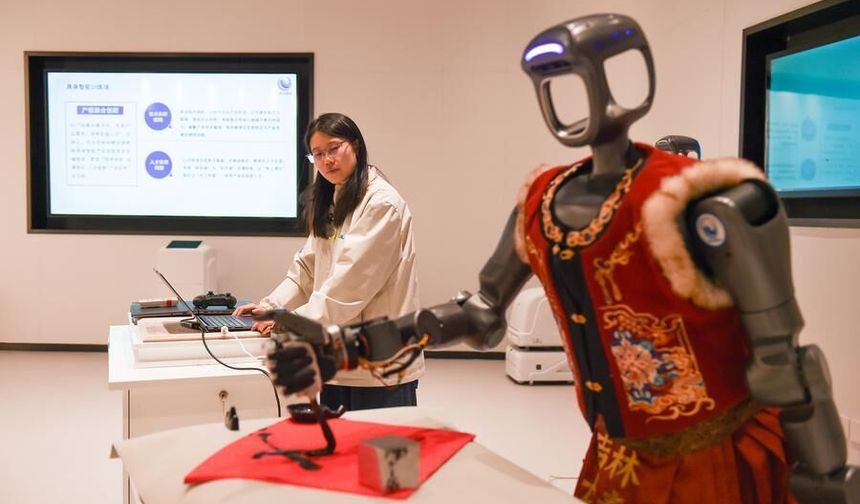 Çin'in Jilin eyaletinde robotların otonom becerileri geliştiriliyor