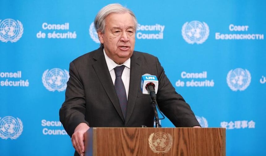Guterres'ten Ukrayna'da BM aracına saldırıya tepki