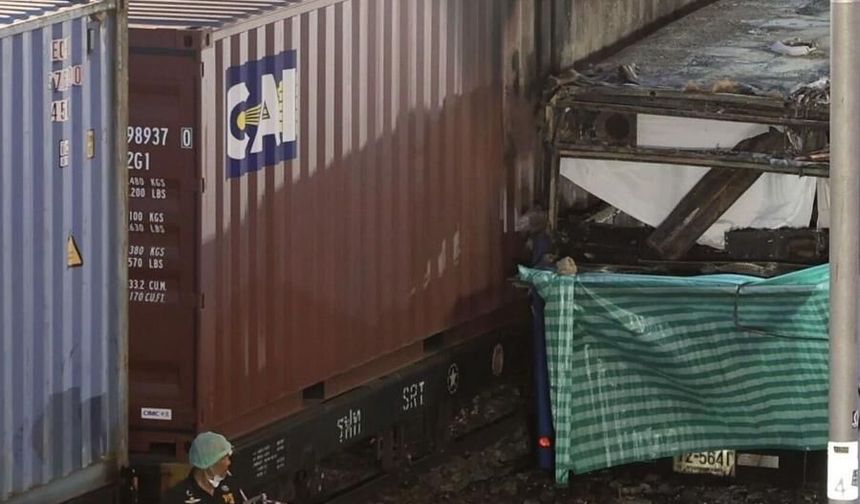 Tayland'daki tren kazasında makinistin uyuşturucu testi pozitif çıktı