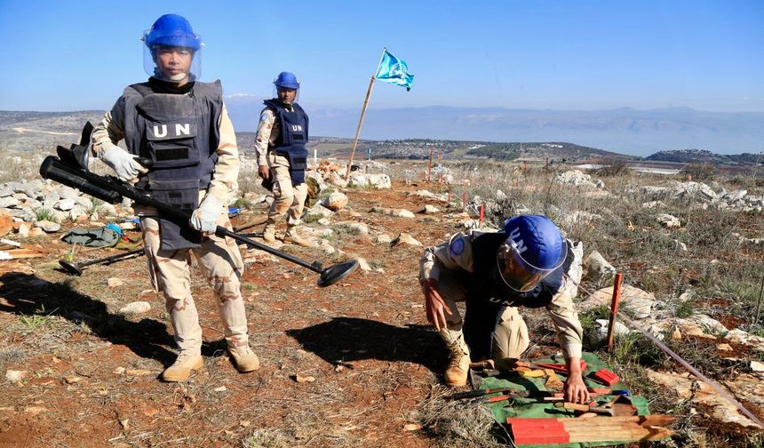 UNIFIL: Lübnan'ın güneyindeki İHA olayları BM barış gücü birliklerini tehlikeye atıyor