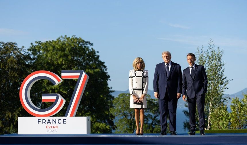 G7 liderleri Fransa'da bir araya geldi