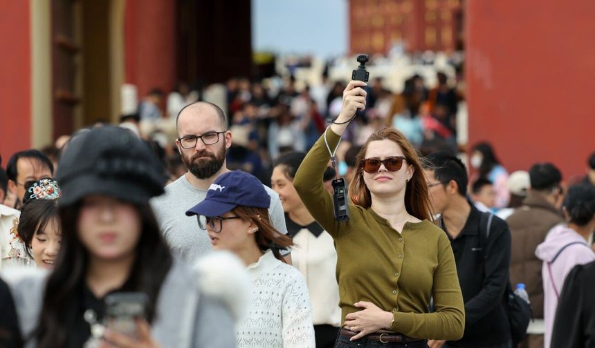 Çin'in başkenti Beijing yılın ilk beş ayında 2,667 milyon yabancı turist ağırladı