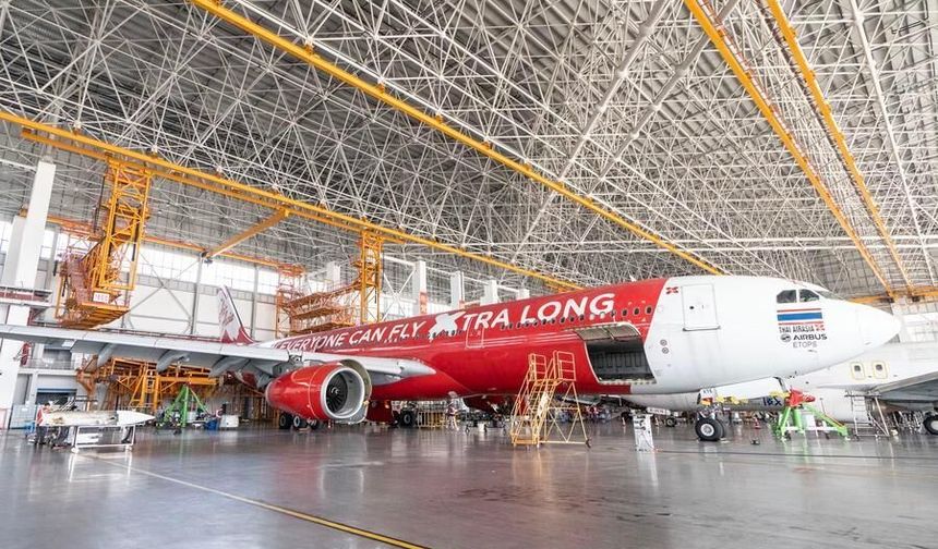 Çin'in Hainan Serbest Ticaret Limanı'nda ilk uçak söküm projesi başlatıldı
