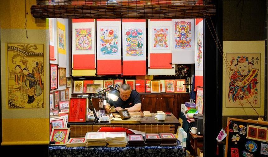 Çin'in Hengshui kentine özgü somut olmayan kültürel miras eserleri, nesilden nesile aktarılıyor