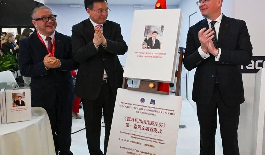 'Xi Jinping Liderliğinde Çin'in Yönetişimi' kitabının 1. cildinin Rusça baskısı tanıtıldı