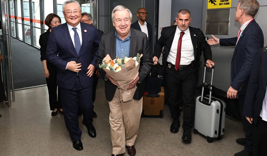 BM Genel Sekreteri, 2026 Dünya Yapay Zeka Konferansı için Shanghai'da