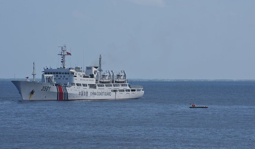 Çin'in deniz ve hava birlikleri, Huangyan Dao çevresinde savaşa hazırlık devriyeleri gerçekleştirdi