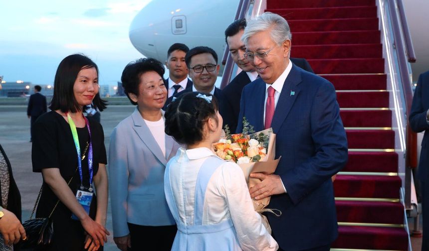Kazakistan Cumhurbaşkanı Tokayev, 2026 Dünya Yapay Zeka Konferansı için Shanghai'da