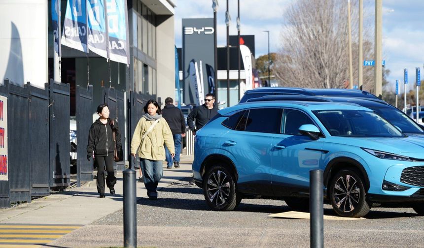 BYD'nin Avustralya'daki satışları ilk yedi ayda yüzde 115 arttı