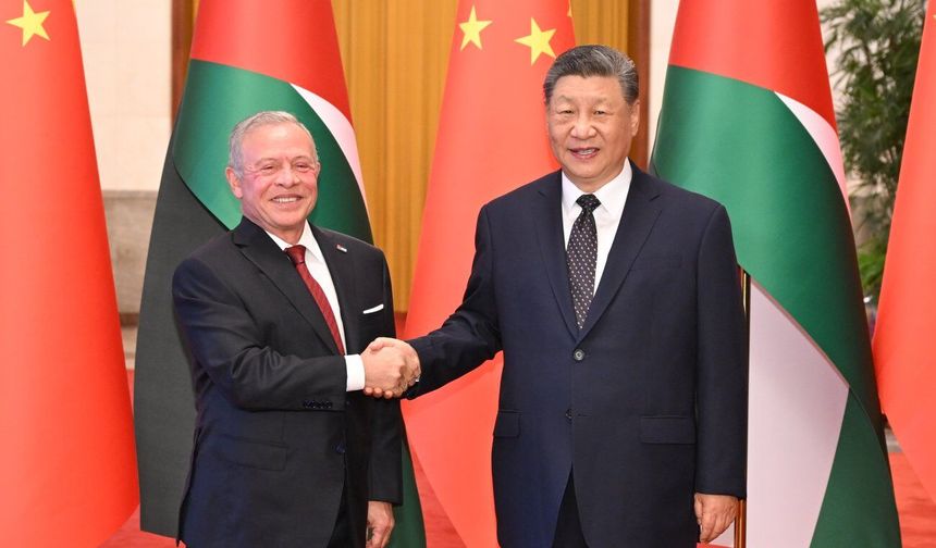 Çin Cumhurbaşkanı Xi, Beijing'de Ürdün Kralı 2. Abdullah ile görüştü