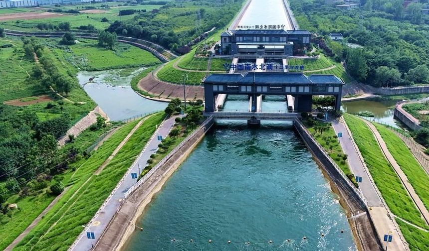Çin'in güneyden kuzeye su yönlendirme projesiyle 27 kentte 118 milyon kişiye su sağlandı