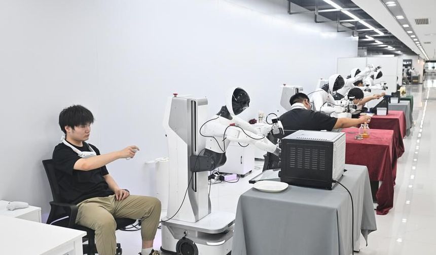 Çinli JD.com'un veri toplama merkezi, robotları gerçek koşullarda eğitiyor