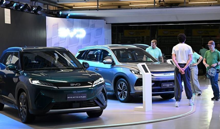Çinli otomobil üreticileri Brezilya'da yeni enerjili araçlarını sergiliyor