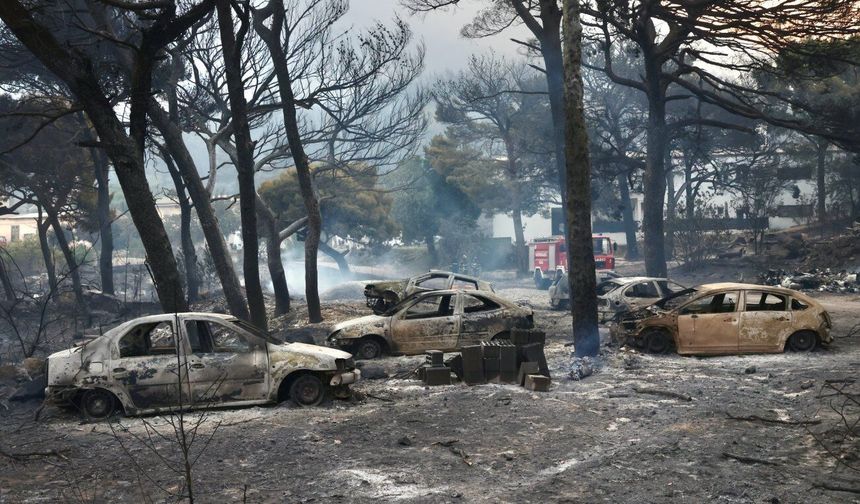 Hırvatistan'da orman yangını yerleşim yerlerine sıçradı: 1 ölü, 40 yaralı