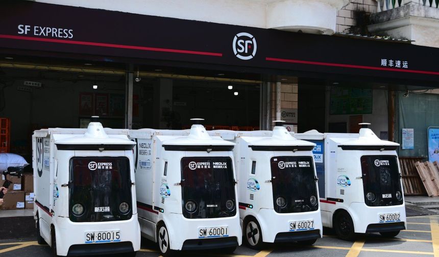 Shenzhen'deki lojistik şirketleri otonom araçların ticari kullanımını yaygınlaştırıyor