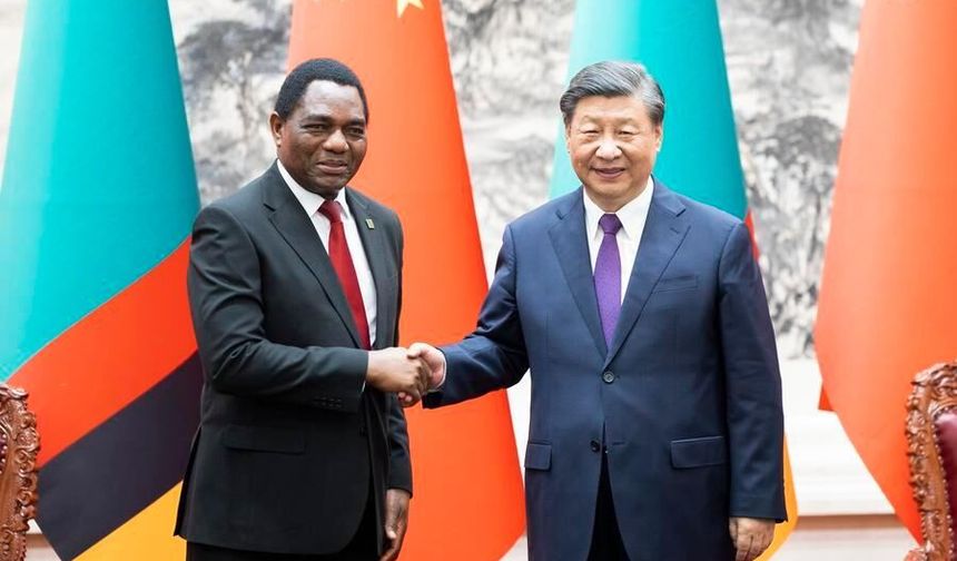 Xi, yeniden Zambiya Cumhurbaşkanı seçilen Hichilema'ya tebrik mesajı gönderdi