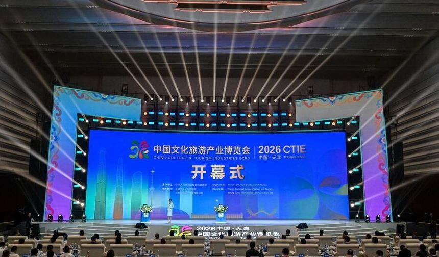 2026 Çin Kültür ve Turizm Endüstrileri Fuarı, Çin'in Tianjin Belediyesi'nde başladı
