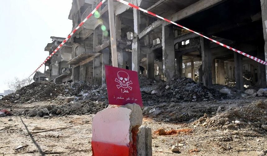 BM: Suriye'de patlayıcı mühimmat kirliliği ölümcül tehdit oluşturuyor