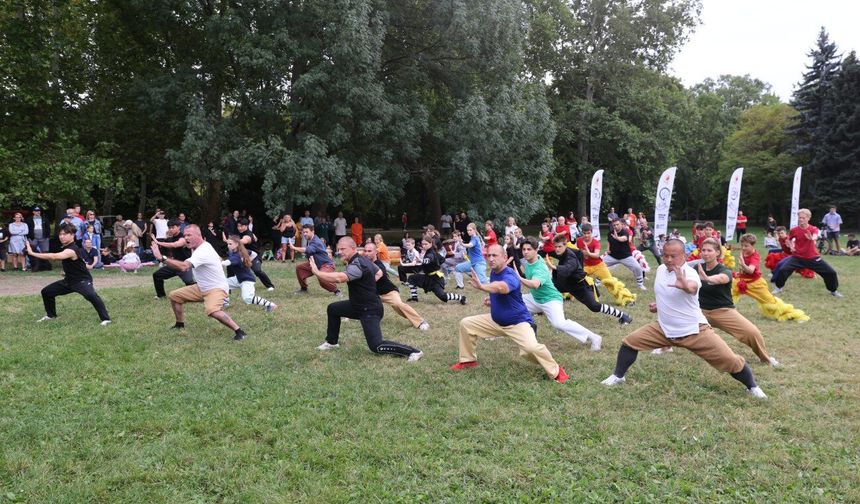Budapeşte'de Wushu etkinliği düzenlendi