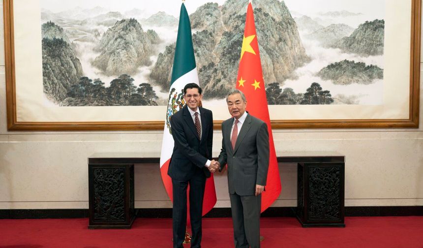 Çin Dışişleri Bakanı Wang, Beijing'de Meksika Dışişleri Bakanı Alvarez ile görüştü