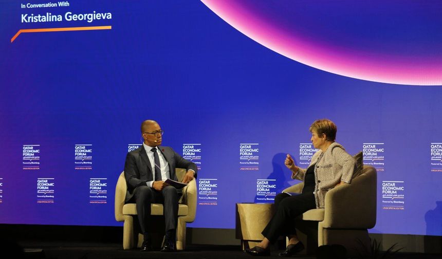 IMF Başkanı: Küresel ekonomi risklerle karşı karşıya