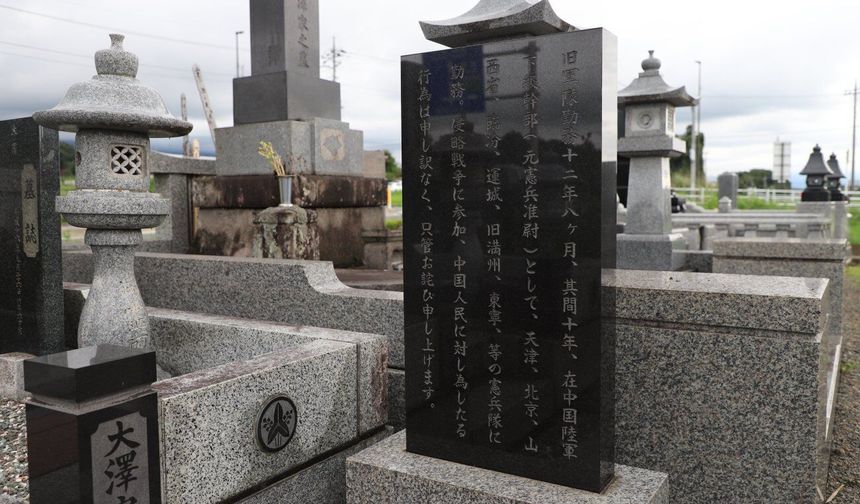 Mezar taşına kazınan özür: Babasının Çin'deki savaş geçmişi ve pişmanlığının izinde bir Japon kadın