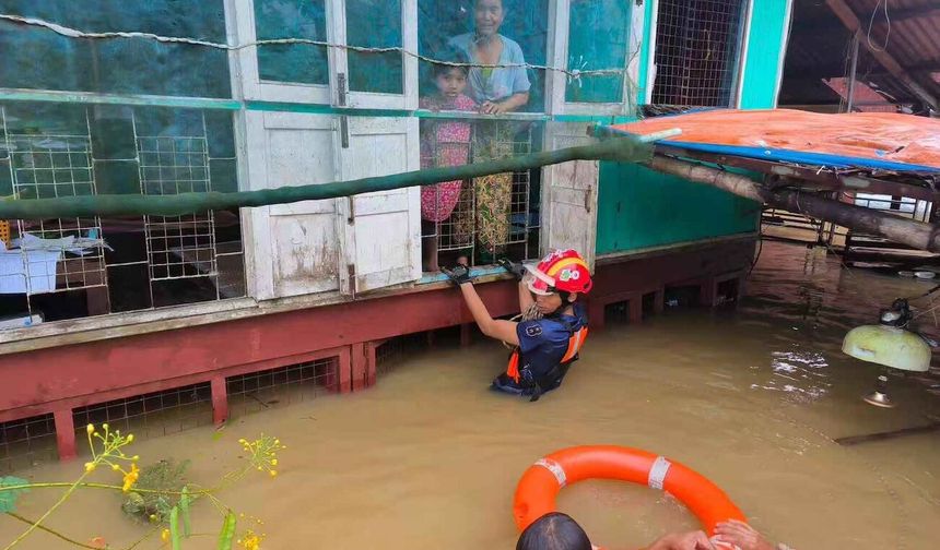 Myanmar'da sel felaketi: 1 kişi öldü, 24.000'den fazla kişi olumsuz etkilendi