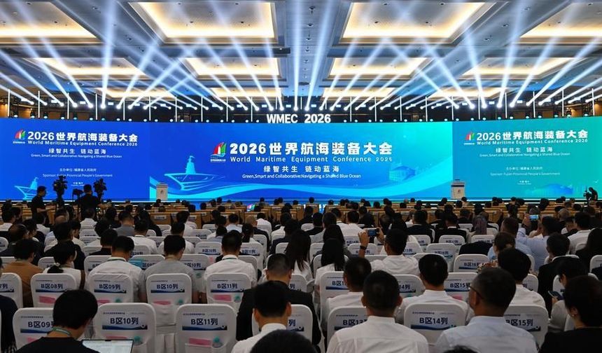 2026 Dünya Denizcilik Ekipmanları Konferansı, Çin'in Fuzhou kentinde başladı