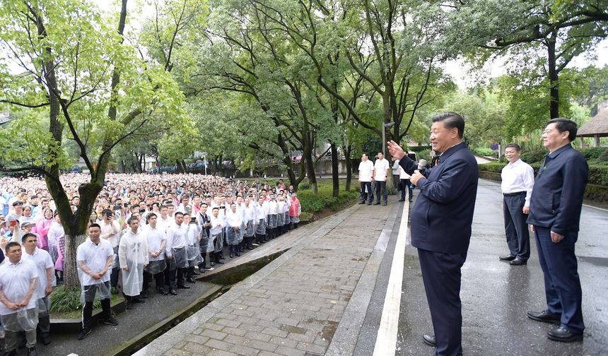 Çin Cumhurbaşkanı Xi, Hunan Üniversitesi'nin 100. kuruluş yıldönümünü kutladı