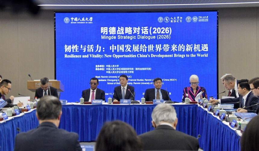 Çin'in başkenti Beijing'de düzenlenen 2026 Mingde Stratejik Diyaloğu sona erdi