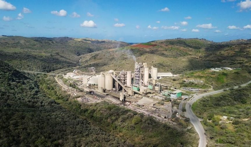 Çinli şirket, Güney Afrika'daki çimento fabrikasında yeşil dönüşüme hız verdi
