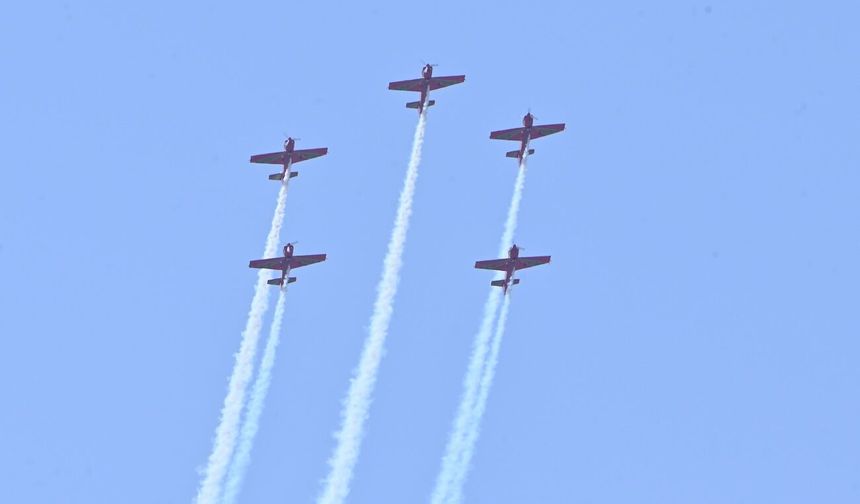 Fas'ta düzenlenen 2026 Marakeş Hava Gösterisi yoğun ilgi gördü