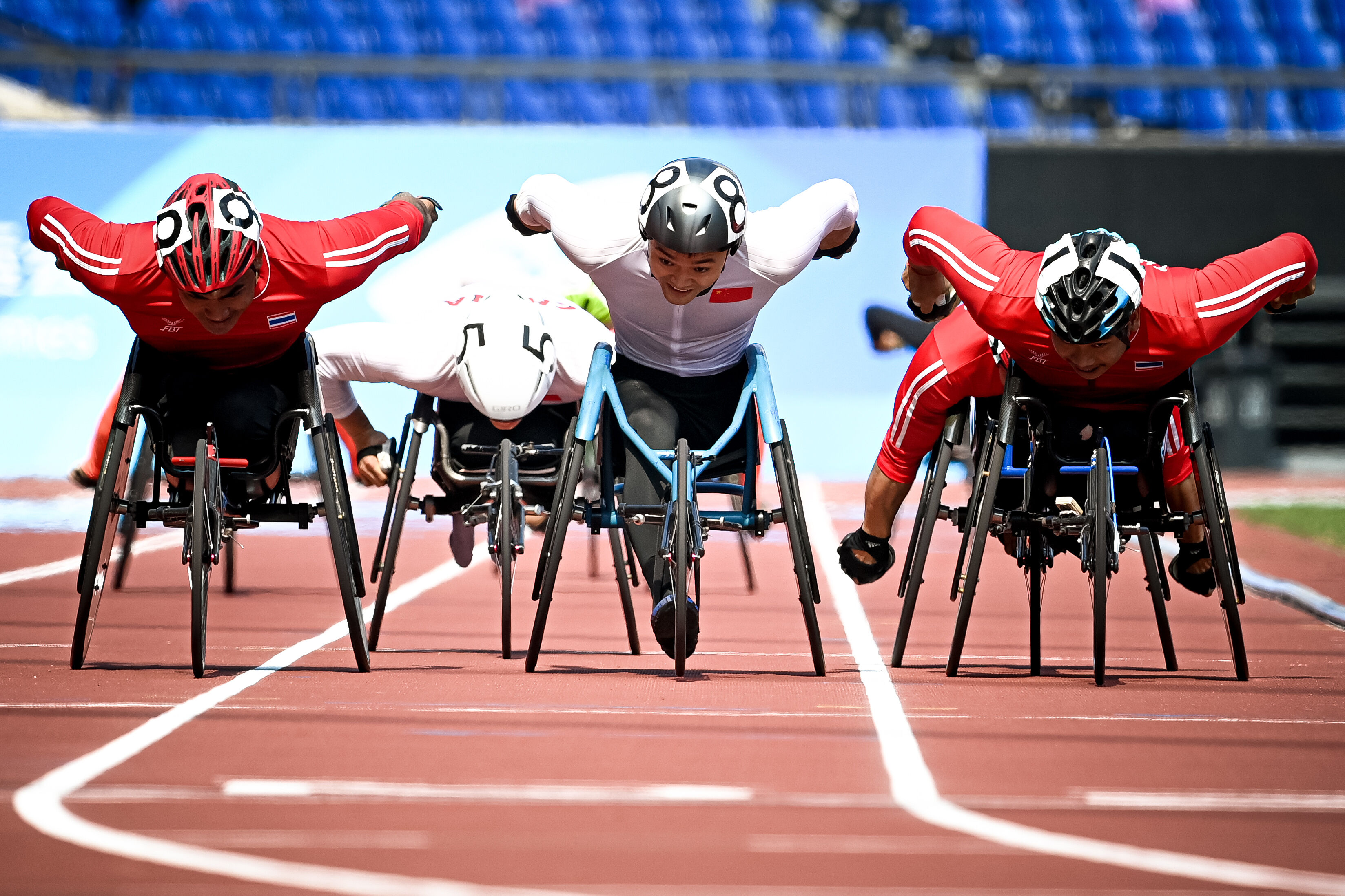 4. Asya Paralimpik Oyunları erkekler atletizm finalinde Taylandlı sporcu altın madalya aldı