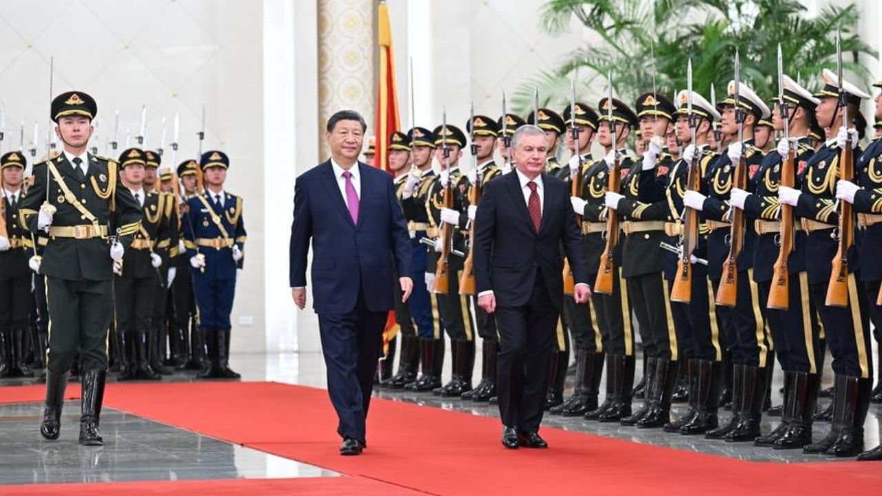 Çin Cumhurbaşkanı Xi, Özbek mevkidaşı ile görüştü2