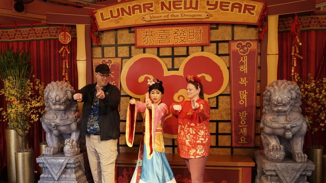 Disney Kaliforniya Macera Parkı'nda Çin Ay Yeni Yılı kutlamaları başladı (1)