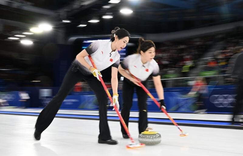 Albüm 2026 Milano Cortina Kış Olimpiyat Oyunları'nda Kadınlar Buz Hokeyi Ve Curling Karşılaşmaları Oynandı 3