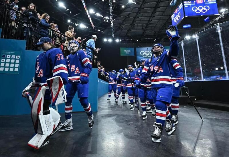 Albüm 2026 Milano Cortina Kış Olimpiyat Oyunları'nda Kadınlar Buz Hokeyi Ve Curling Karşılaşmaları Oynandı 5