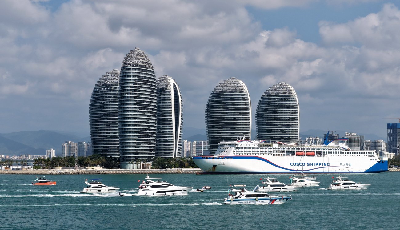 Çin'in Sanya Kentinde Bahar Bayramı Tatilinin Ilk 6 Gününde 7.000'Den Fazla Yat Gezintisi Yapıldı 4